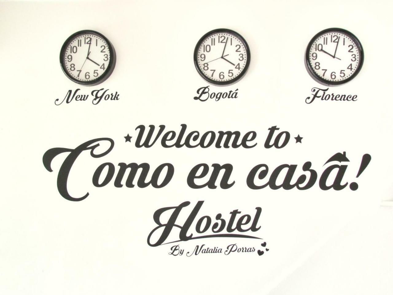 Como En Casa! Restaurante Y Hostal โบโกตา ภายนอก รูปภาพ